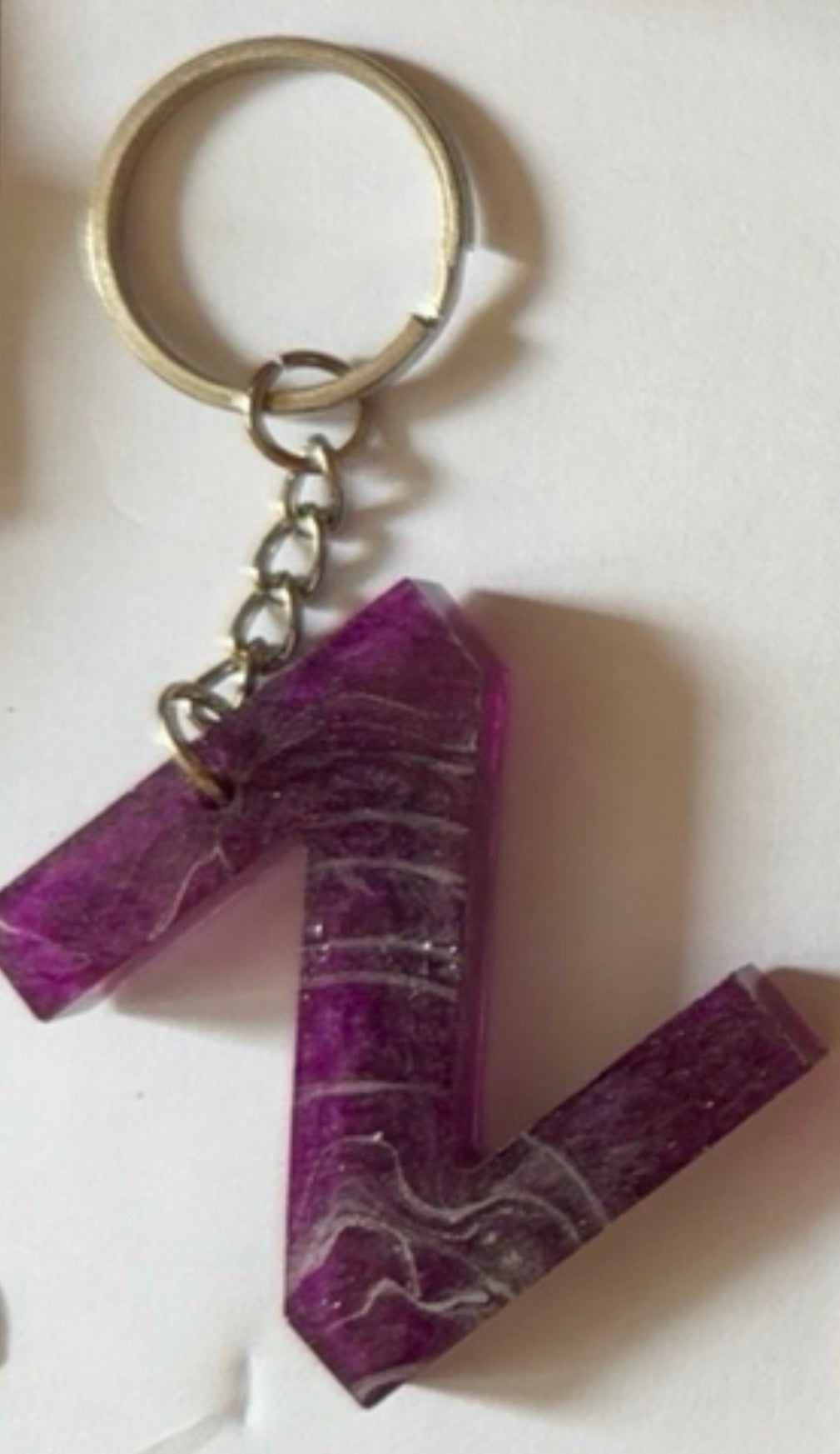 Letter Z Keychain