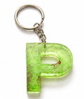 Letter P keychain