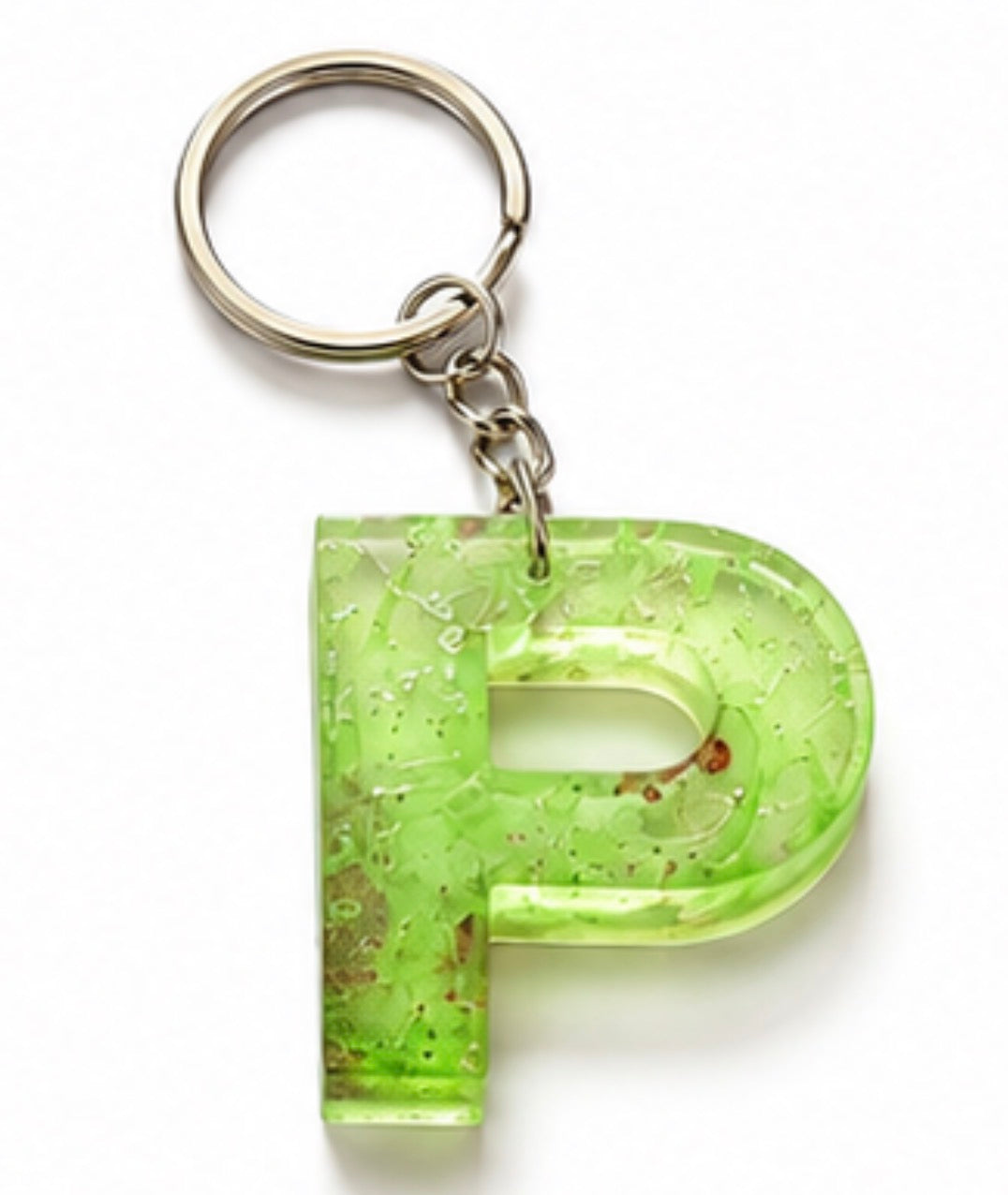 Letter P keychain
